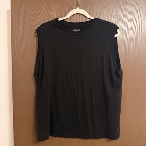 Old Navy Women's Classic Black Muscle Tee